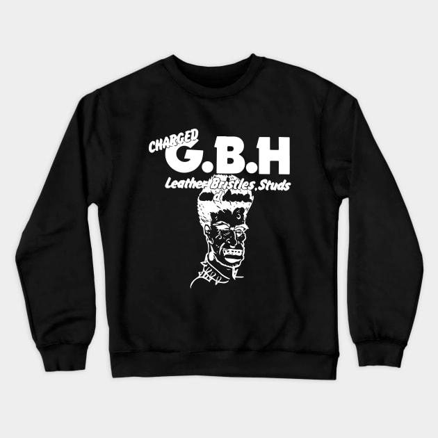 Gbh Band Crewneck Sweatshirt by Luis Vargas